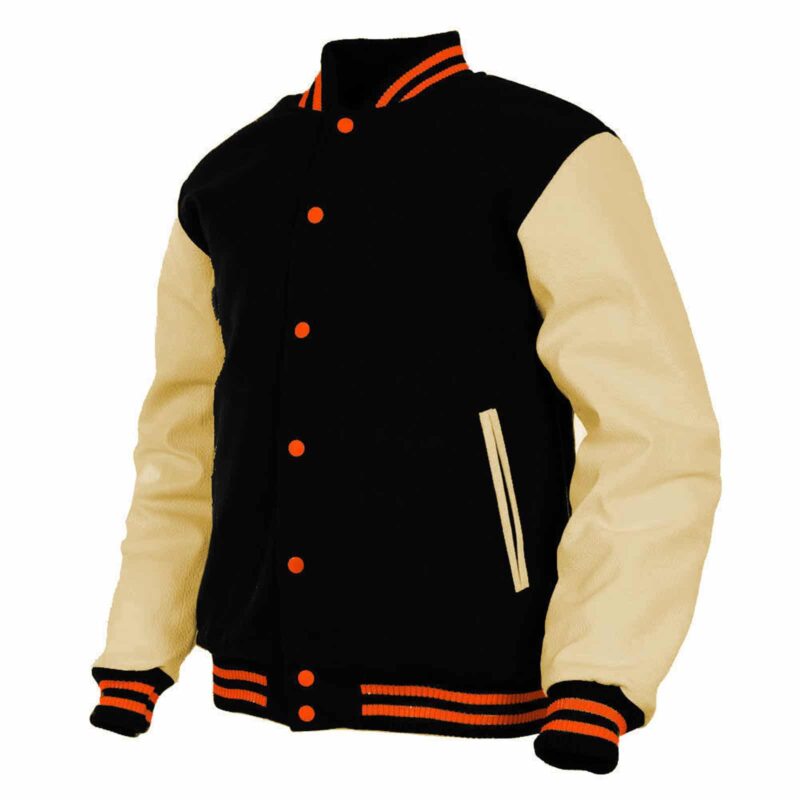 Buy Wool & Leather Letterman Varsity Jacket - Jackets for Men | Kilt ...