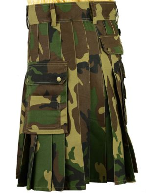 Camo kilt, Deluxe kilt, Kilt for Men, Mens Kilt