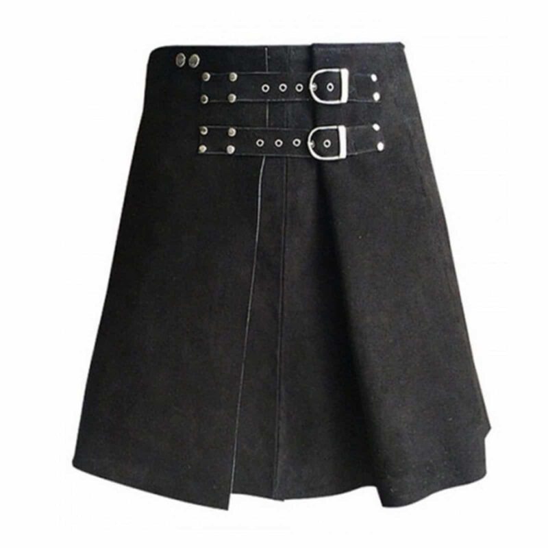 Buy Roman Gladiator Warrior Leather Kilt - Kilts for Men 00107 | Kilt ...