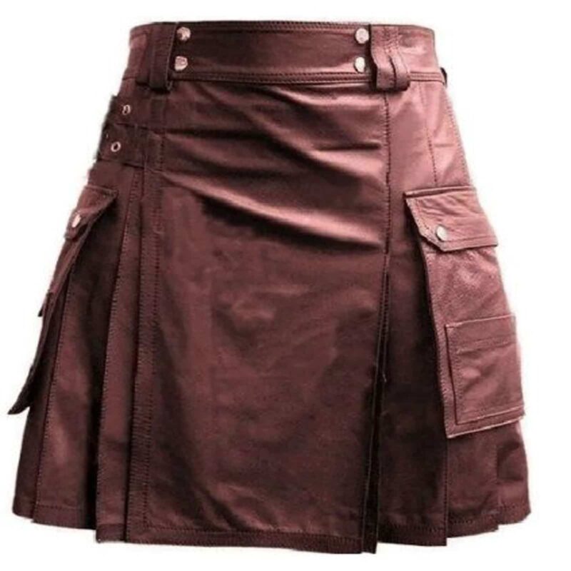 Buy Rugged Leather Kilt Online - Kilts for Men 00111 | Kilt and Jacks