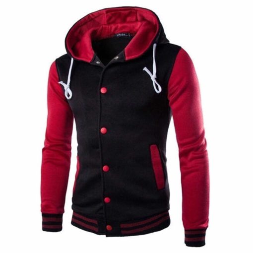 baseball jacket with hood