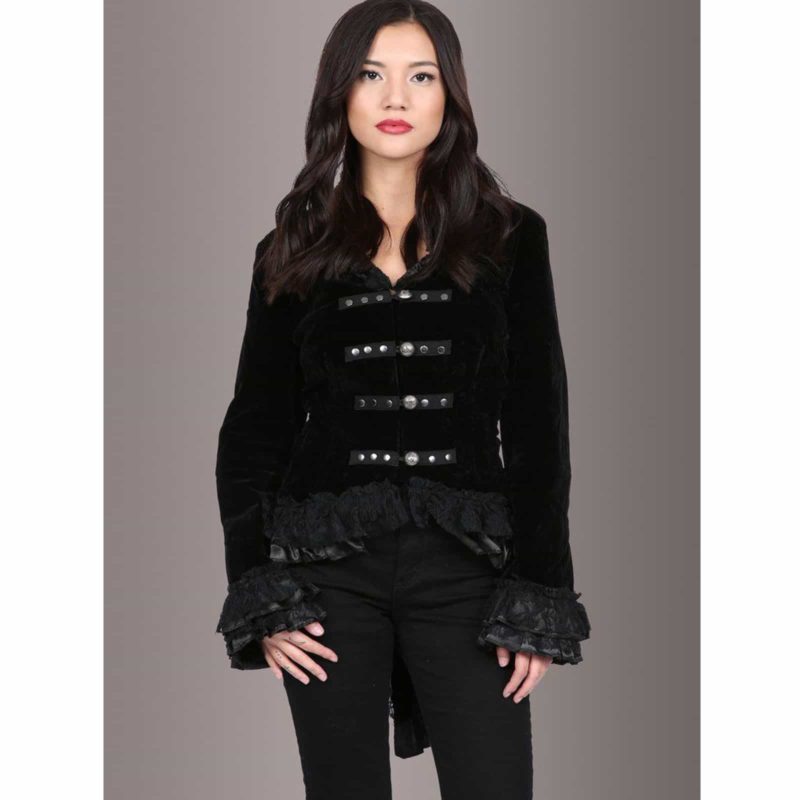 Allegra K Women's Notched Lapel Long Sleeve Office Business Button Velvet  Suit Blazer Burgundy Small : Target