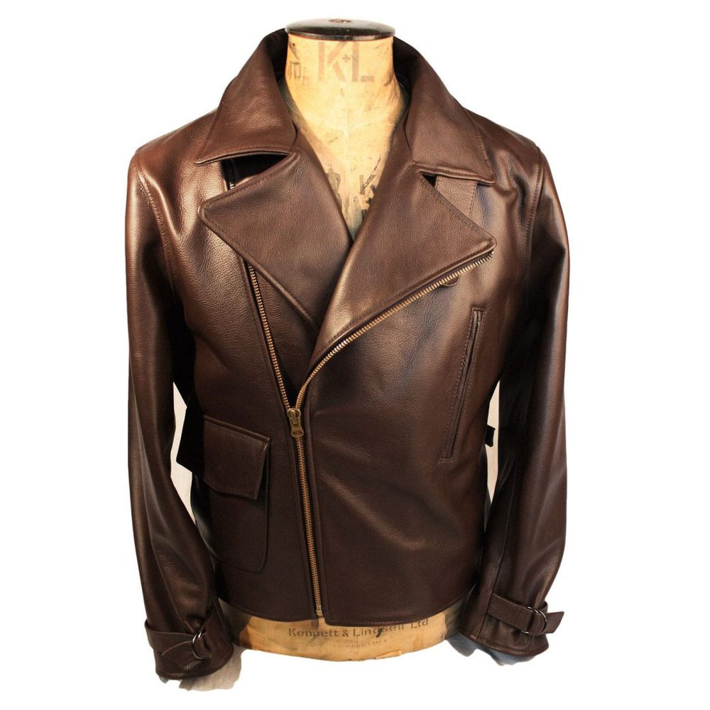 APA Men's Varsity Style Leather Jacket