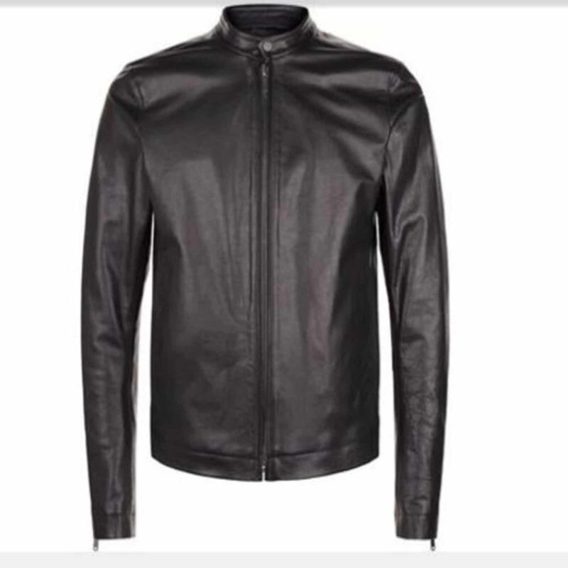bolita proposición Surichinmoi Comprar Simple Biker Leather Jacket - Chaquetas para Hombre 0070 | falda  escocesa y jacks