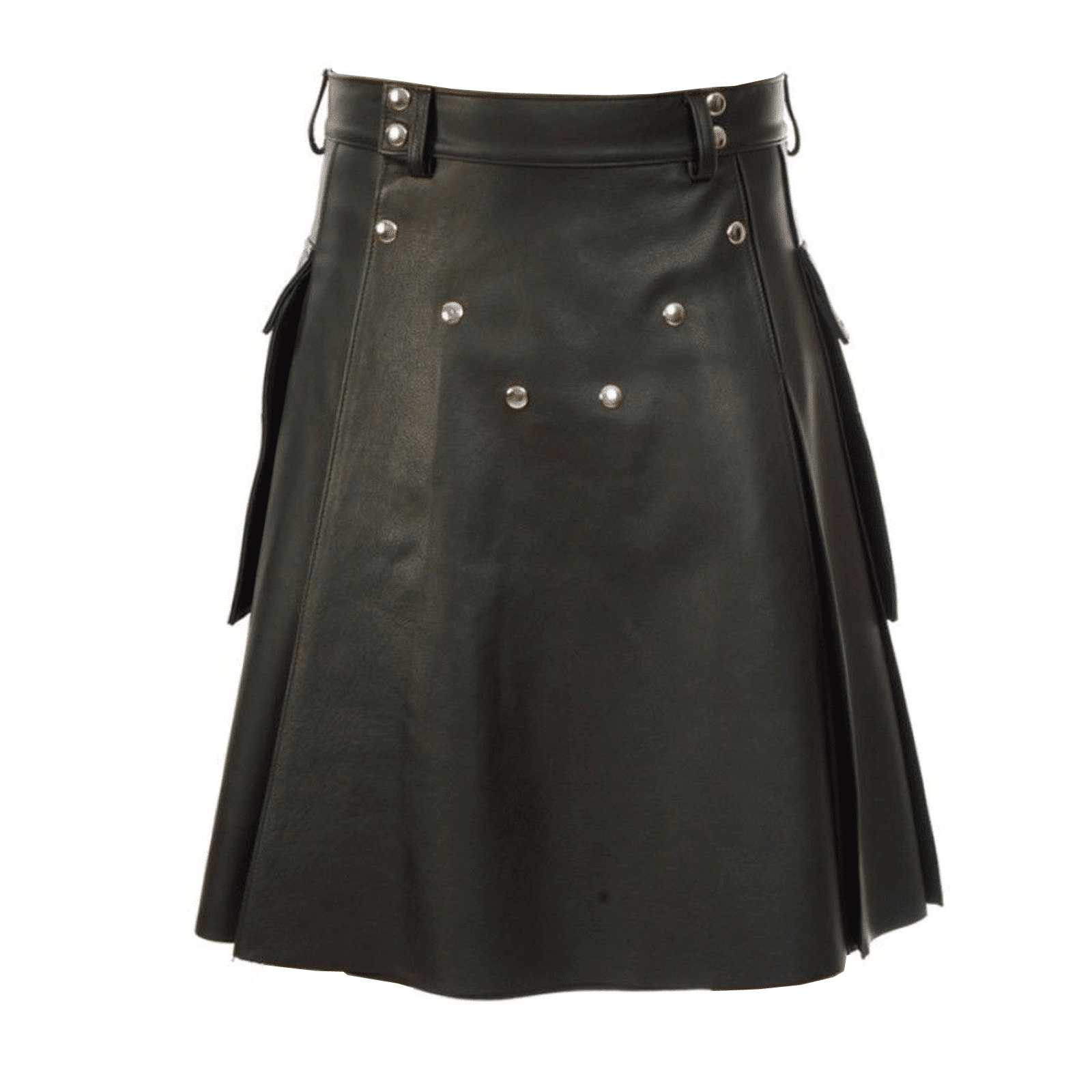 Buy Studded Men's Leather Kilt - Kilts for Men 00123 | Kilt and Jacks